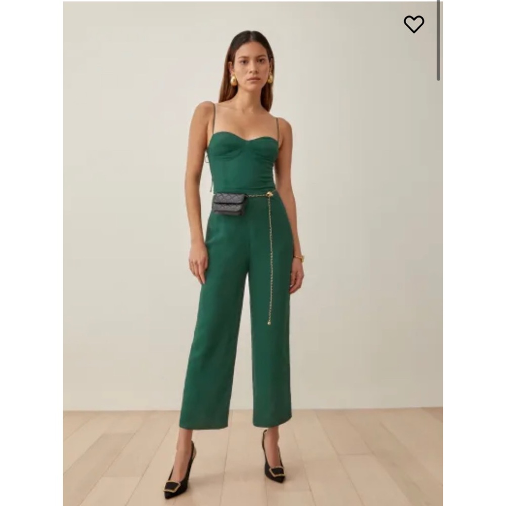 Reformation Paisley Jumpsuit
